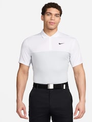 Nike White Victory+ Dri-FIT Golf Polo Shirt - Image 1 of 4