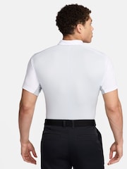 Nike White Victory+ Dri-FIT Golf Polo Shirt - Image 2 of 4