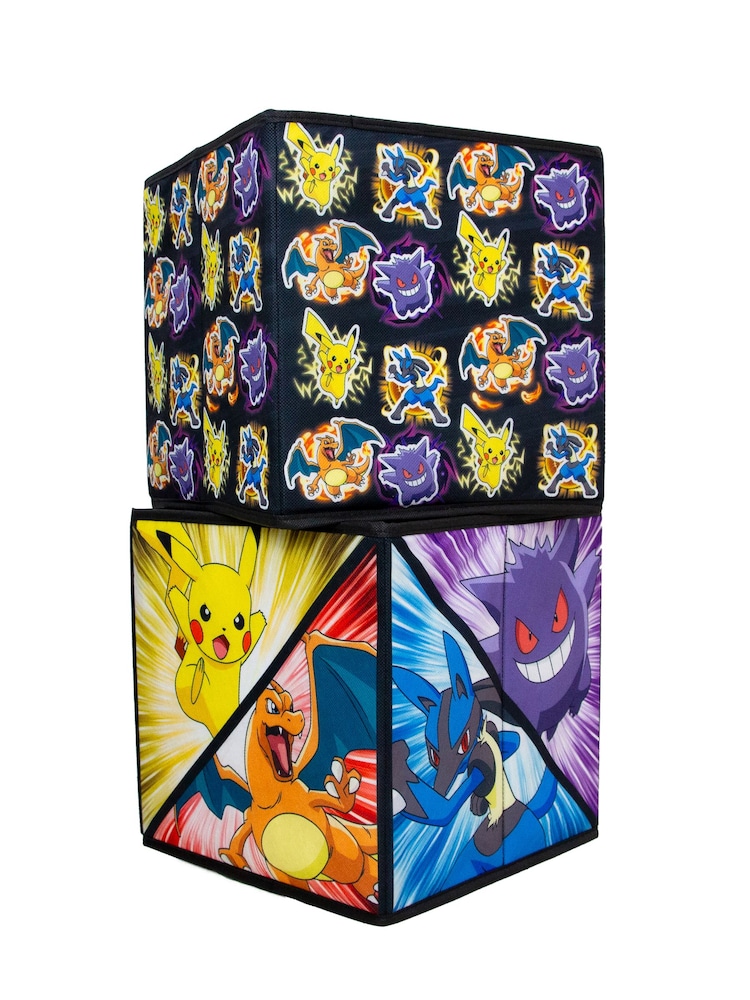 Pokémon 2 Pack Black Storage Boxes - Image 3 of 3