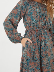 FatFace Black Taylor Textured Spot Dress - Image 4 of 5