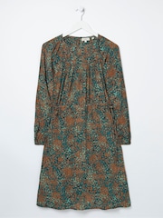 FatFace Black Taylor Textured Spot Dress - Image 5 of 5