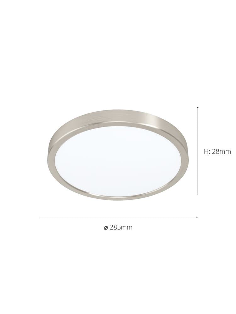 Eglo Silver Fueva 5 LED Matte Nickel Surface Light - Image 3 of 3