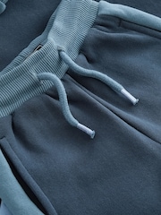 Blue Colourblock Hoodie and Joggers Set (3mths-7yrs) - Image 8 of 9