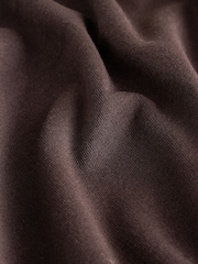 بني - حاشية مفتوحة - بنطلون رياضي تلبيس قياسي من نسيج حلقي من الداخل - Image 7 of 8