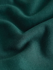 Green Cuffed Regular Fit Loopback Joggers - Image 7 of 8