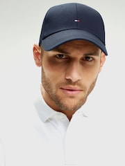 Tommy Hilfiger Blue Classic Baseball 100% Cotton Cap - Image 1 of 3