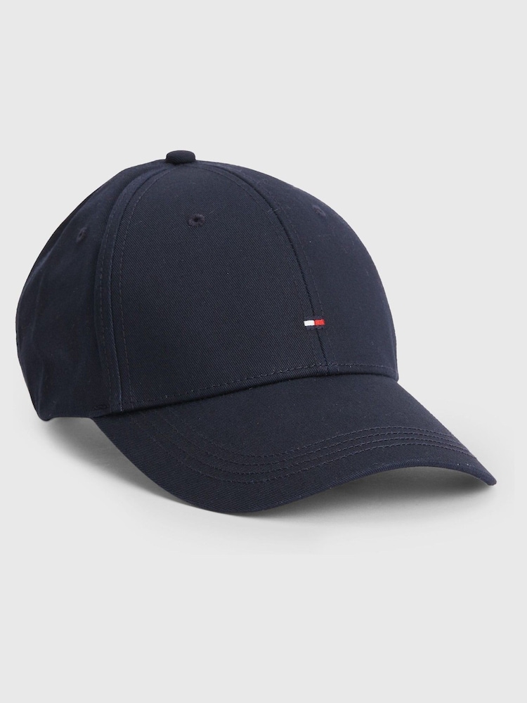 Tommy Hilfiger Blue Classic Baseball 100% Cotton Cap - Image 2 of 3