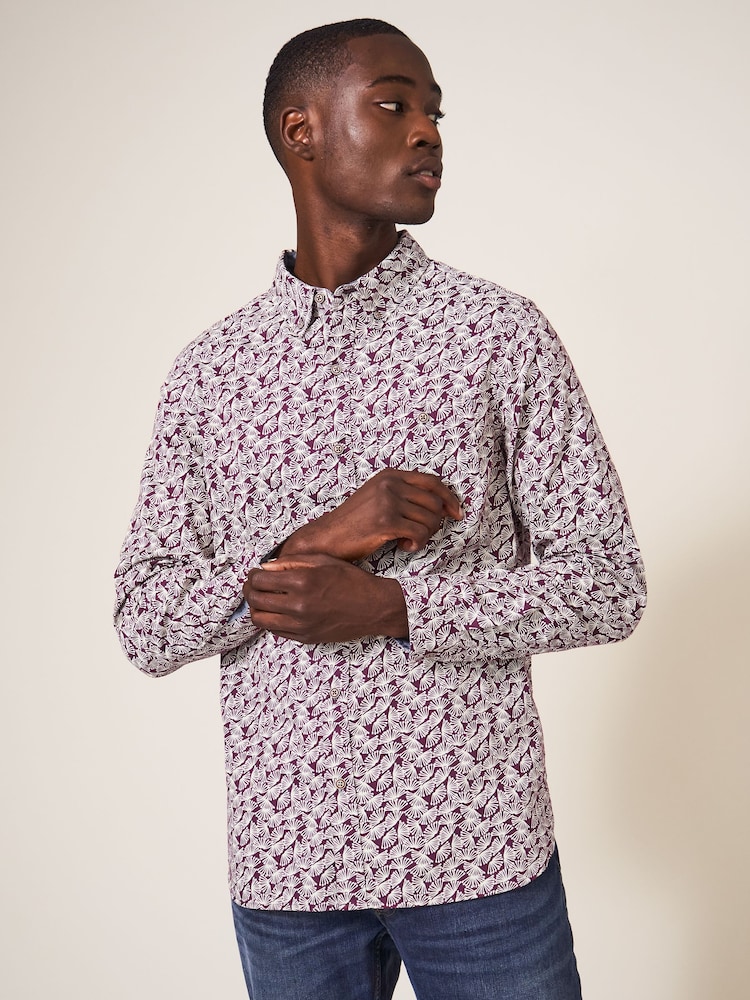 White Stuff Dandelion Printed Shirt - Image 1 of 6