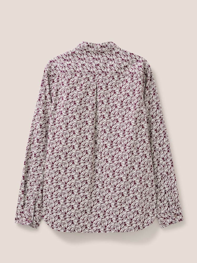 White Stuff Dandelion Printed Shirt - Image 6 of 6