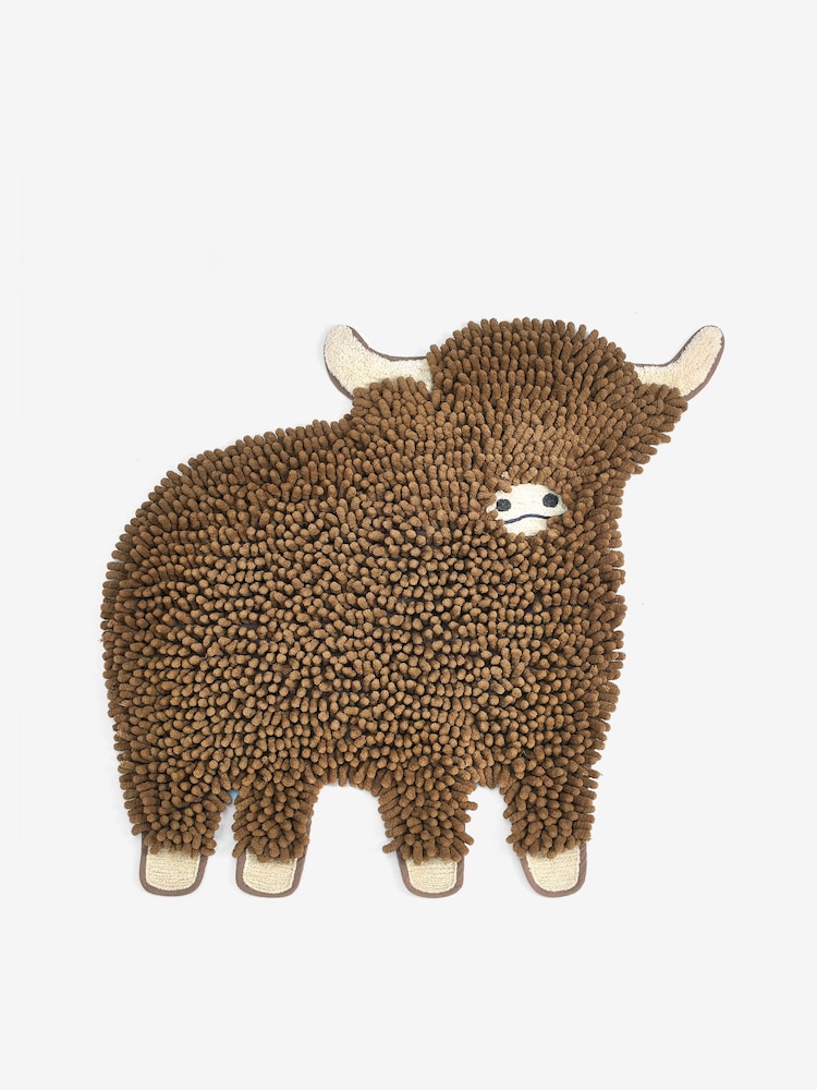 Hamish Plüschige Badematte mit Bommeldesign - Bild 4 von 4
