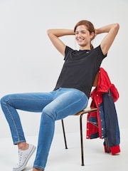 Levi's® Black 100% Cotton The Perfect T-Shirt - Image 4 of 5