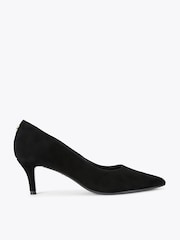 Carvela Black Positano Low Court Shoes - Image 1 of 5