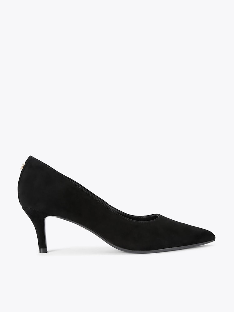 Carvela Black Positano Low Court Shoes - Image 1 of 5 Carvela Black Positano Low Court Shoes - Image 1 of 5