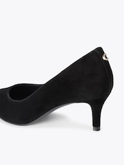 Carvela Black Positano Low Court Shoes - Image 4 of 5