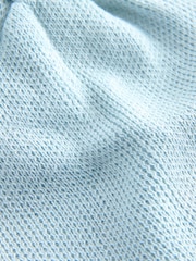 Pale Blue Double Pom Knitted Baby Hat (0mths-2yrs) - Image 3 of 4