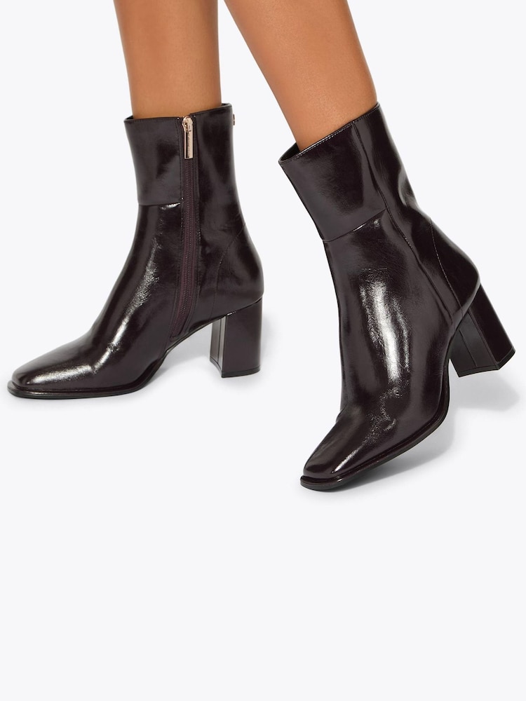 KG Kurt Geiger Red Sunday Ankle Boots - Image 2 of 5