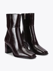 KG Kurt Geiger Red Sunday Ankle Boots - Image 3 of 5