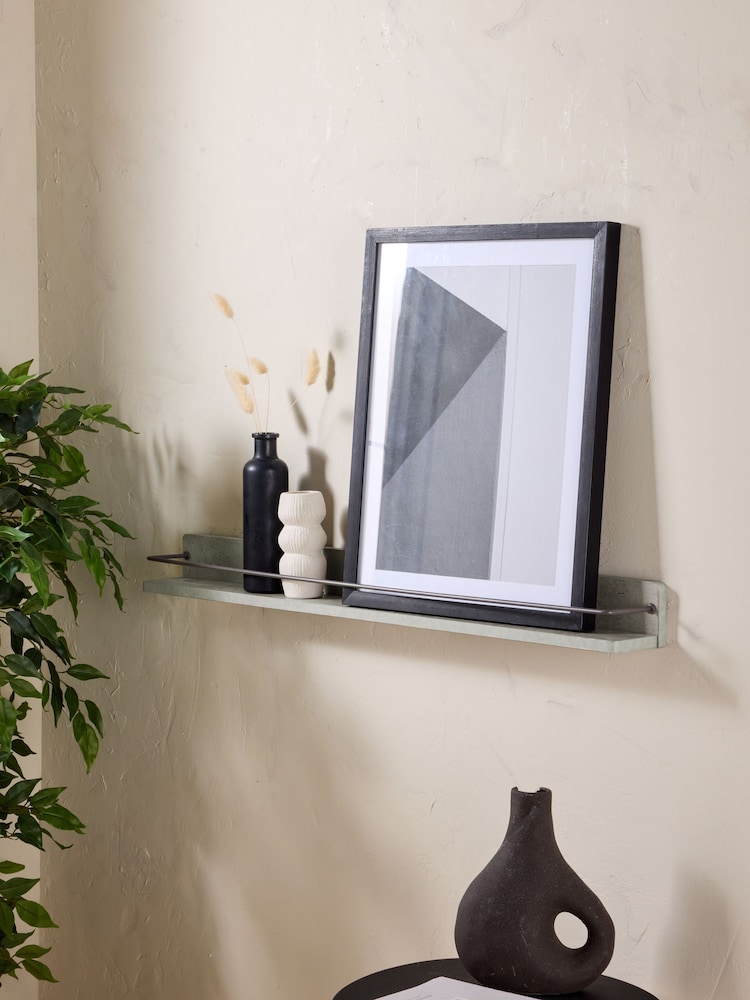Grey Concrete Picture Shelves - Image 3 of 7