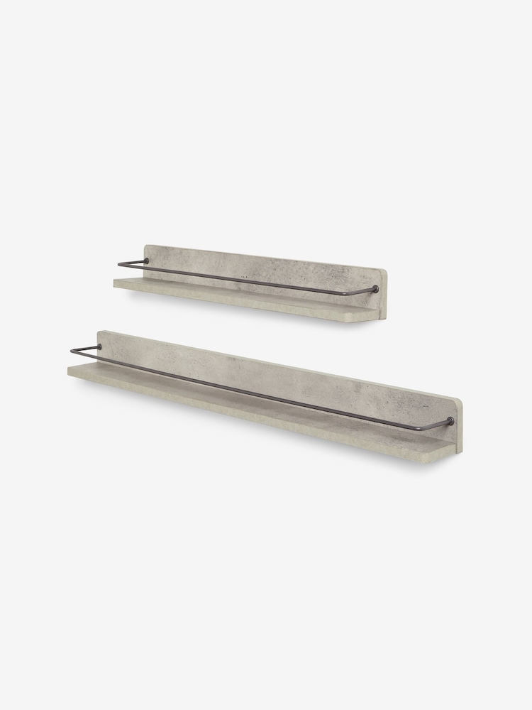 Grey Concrete Picture Shelves - Image 6 of 7