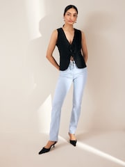 Bleach-Waschung - Slim Lift And Shape Jeans - Bild 1 von 8