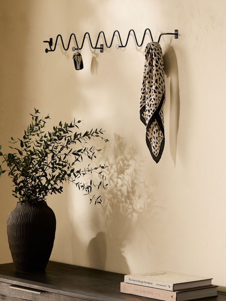 Black Wave Wall Hooks - Image 2 of 5
