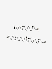 Black Wave Wall Hooks - Image 4 of 5