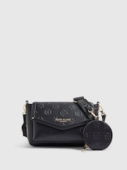 River Island Black Monogram Triple Compartment Bag - Image 3 of 6