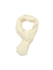 Kate Spade White Spade Flower Yarndye Oblong Scarf - Image 3 of 4