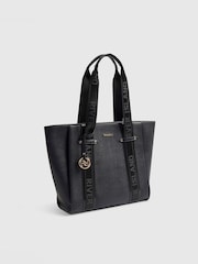 River Island Black Webbing Wing Shopper Bag - Image 5 of 6