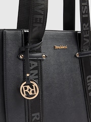 River Island Black Webbing Wing Shopper Bag - Image 6 of 6