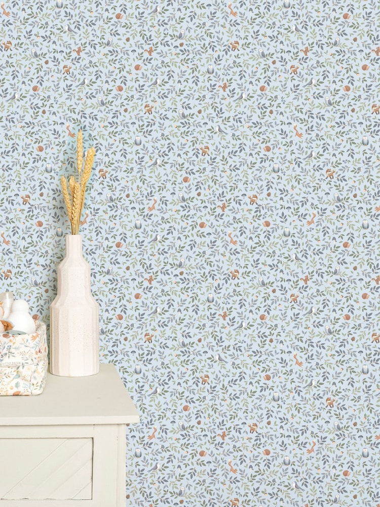 Little Dutch Bluegreen Forest Adventure 10M Wallpaper - Image 7 of 7