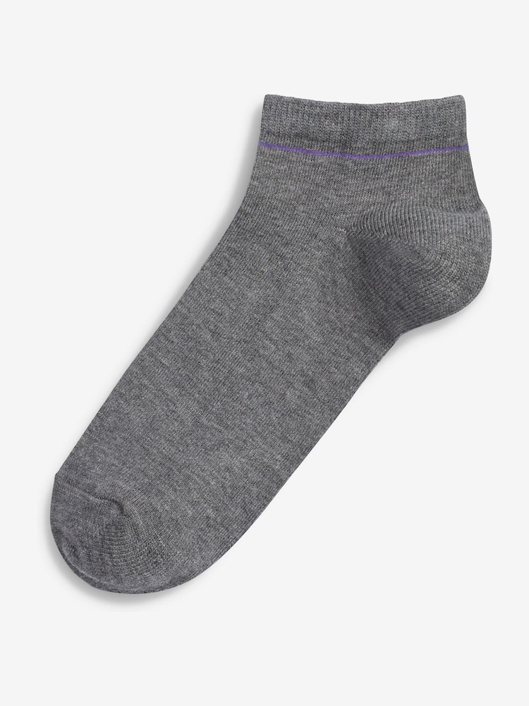 Gris - Pack de 4 pares de calcetines de modal - Imagen 5 de 5