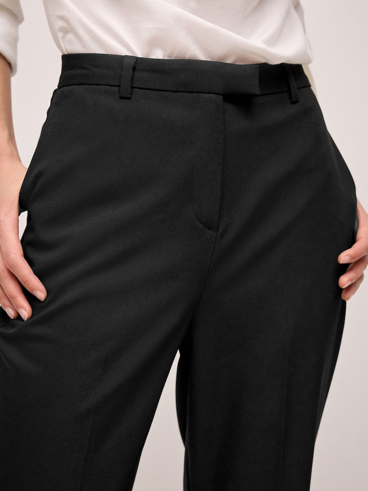 Noir - Pantalon bootcut stretch sur mesure - Image 4 of 4