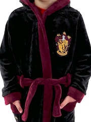 Character Black Harry Potter Dressing Gown with Hood - Image 10 of 13