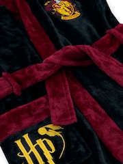 Character Black Harry Potter Dressing Gown with Hood - Image 11 of 13