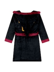 Character Black Harry Potter Dressing Gown with Hood - Image 4 of 13