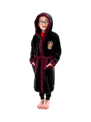 Character Black Harry Potter Dressing Gown with Hood - Image 7 of 13