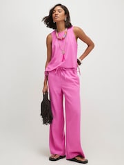 River Island Pink Linen Blend Tank Top - Image 3 of 4