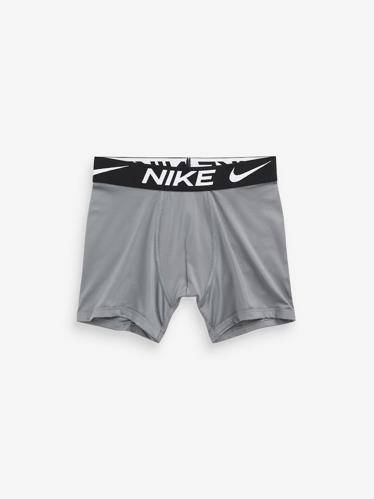 Nike Black/White/Grey Kids Boxers 3 Packs - Image 2 of 4