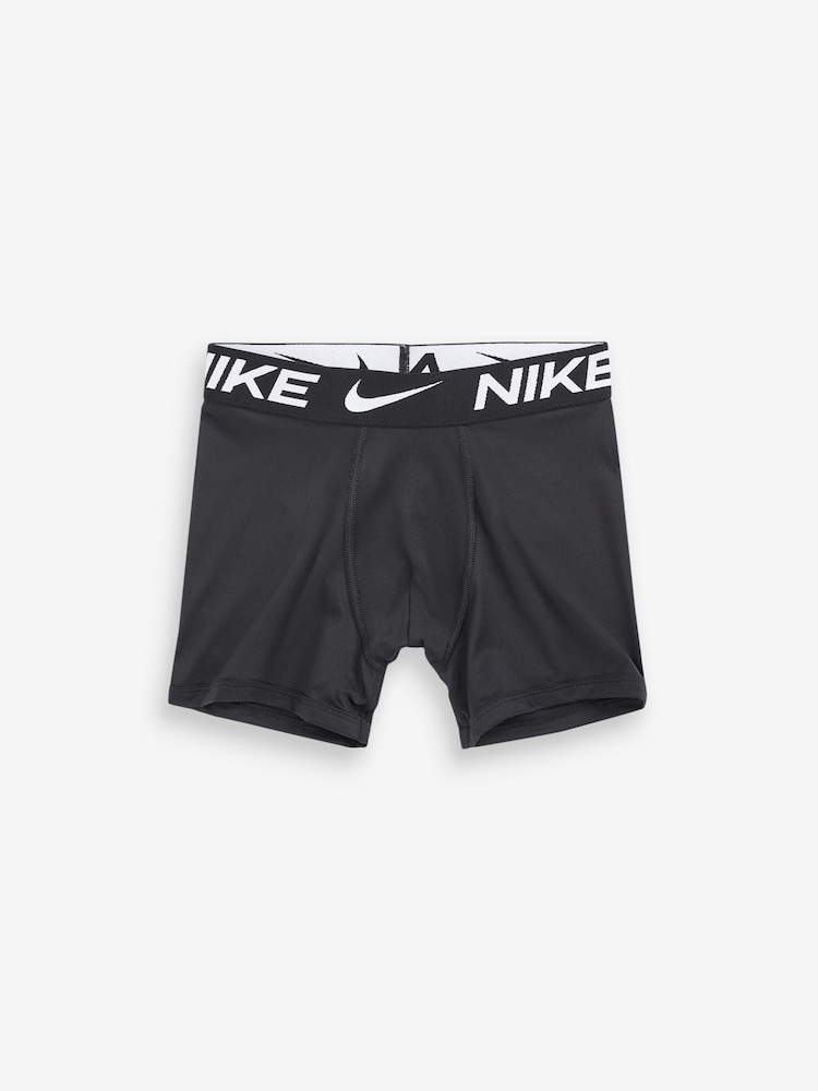 Negro/blanco/gris - Pack de 3 bóxers para niños Dri-fit de Nike - Imagen 4 de 4 Negro/blanco/gris - Pack de 3 bóxers para niños Dri-fit de Nike - Imagen 4 de 4