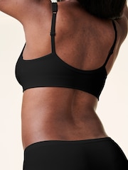 Bravado Black Nursing Ballet Nursing Bra in Sustainable Eco Fabric - Image 2 of 5
