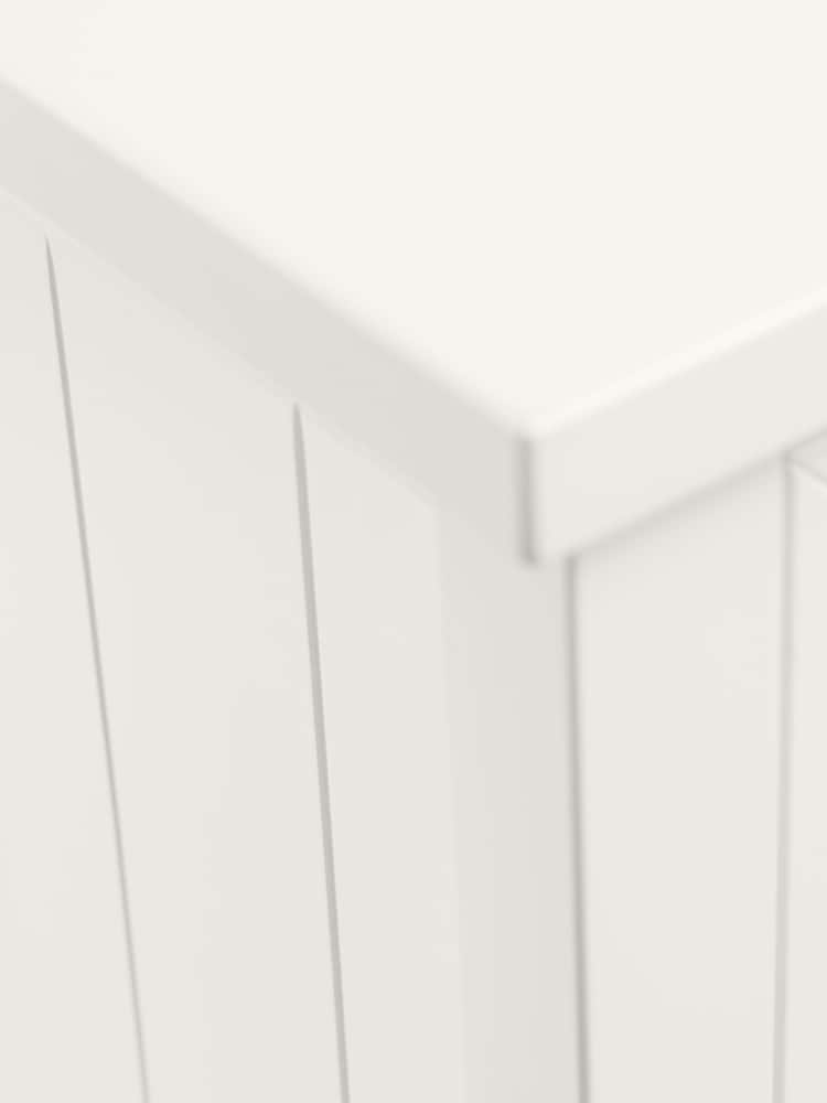 Julian Bowen Surf White Maine 3 Drawer Chest of Drawers - Image 5 of 5