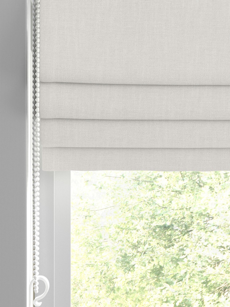 Laura Ashley Grey Swanson Made to Measure Roman Blind - Image 2 of 6