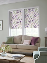 Laura Ashley Violet Elmswell Made to Measure Roller Blind - Image 2 of 6