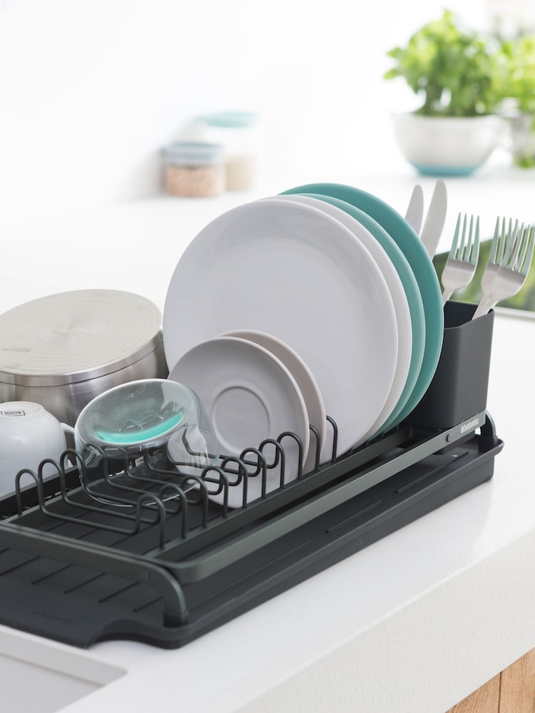 Brabantia Dark Grey Dish Drying Rack - Image 6 of 6