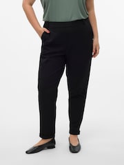 VERO MODA Black Curve Slim High Waisted Trousers - Image 3 of 5