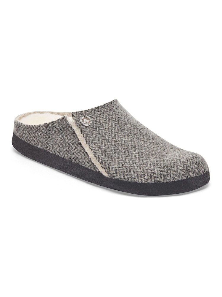 Gris - Pantuflas de borreguito Zermatt de Birkenstock - Imagen 1 de 3 Gris - Pantuflas de borreguito Zermatt de Birkenstock - Imagen 1 de 3