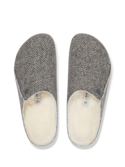 Birkenstock Grey Zermatt Shearling Slippers - Image 3 of 3