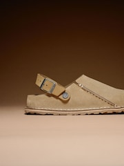 siva - Cokle Birkenstock Lutry Premium LEVE - Slika 4 iz 5