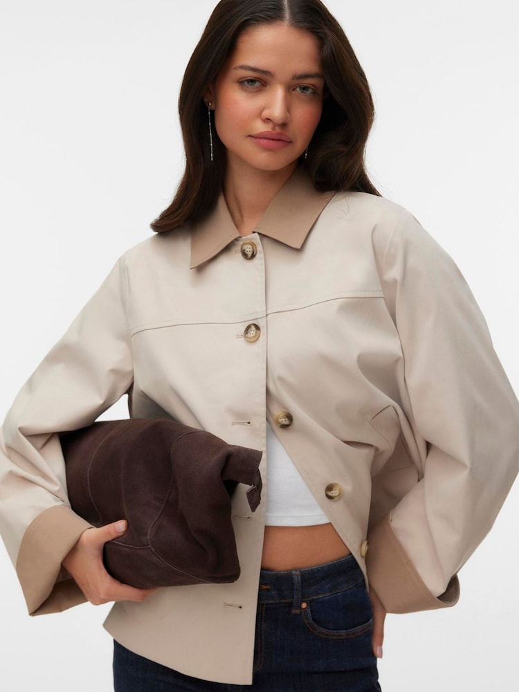 VERO MODA Short Trench Jacket - Bild 1 von 5 VERO MODA Short Trench Jacket - Bild 1 von 5